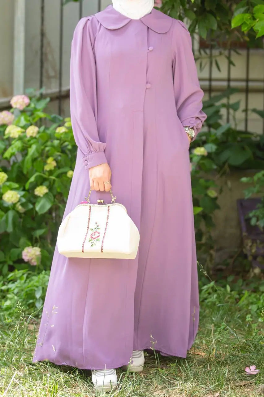 Angelic Swans Abaya