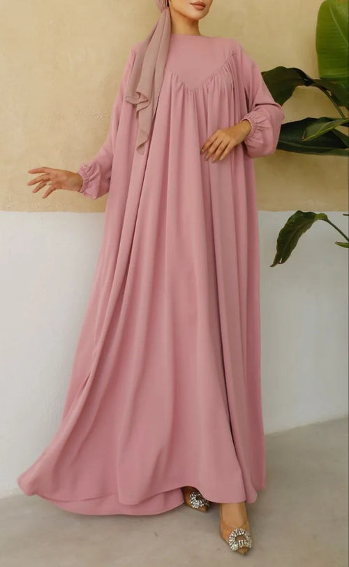 Detailed Hijab Abaya