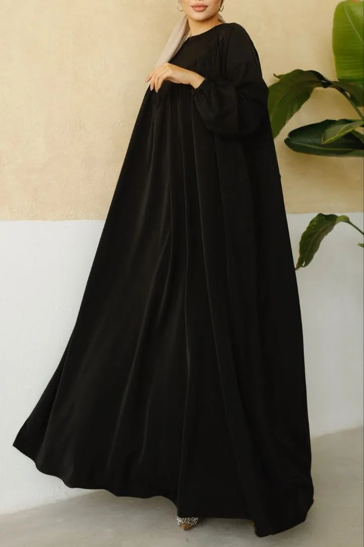 Detailed Hijab Abaya