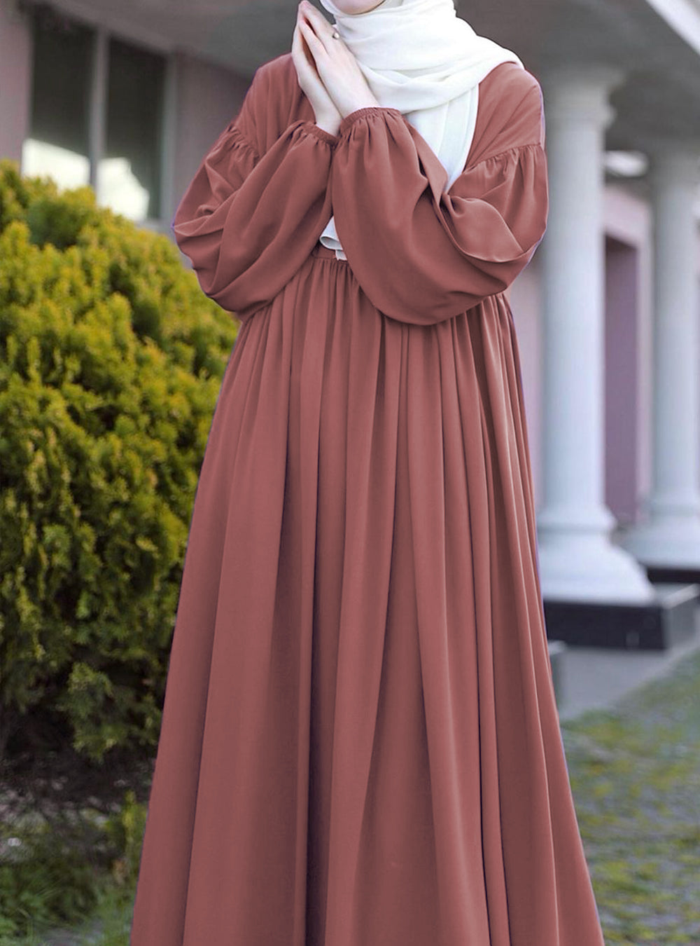 Puff Sleeves Gown - TwinkleLand