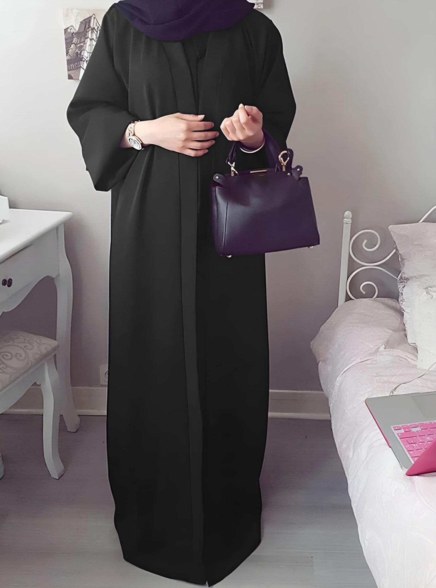 Dubai Arabic Open Abaya - TwinkleLand