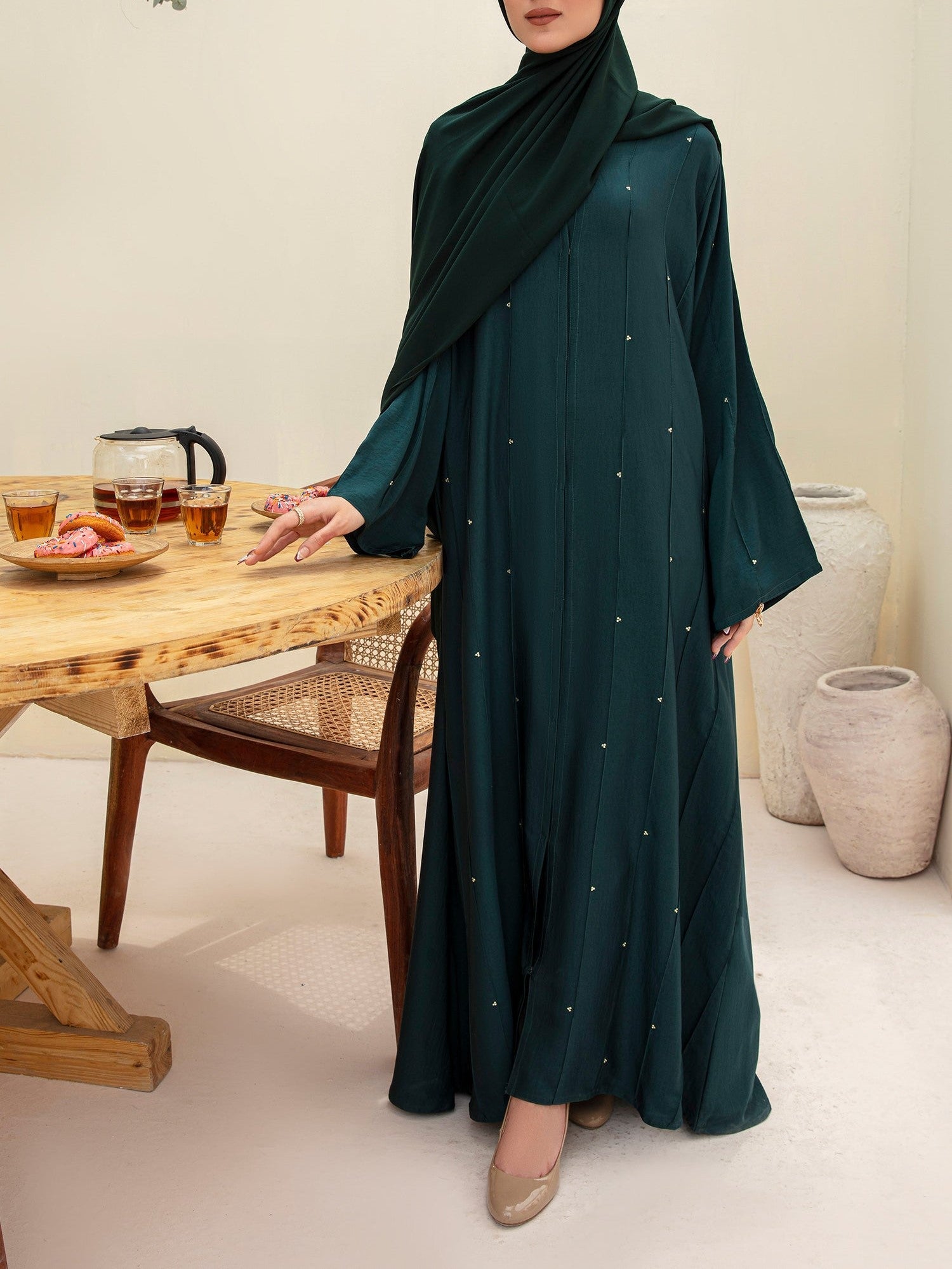 Sparkling Turkish Abaya - TwinkleLand