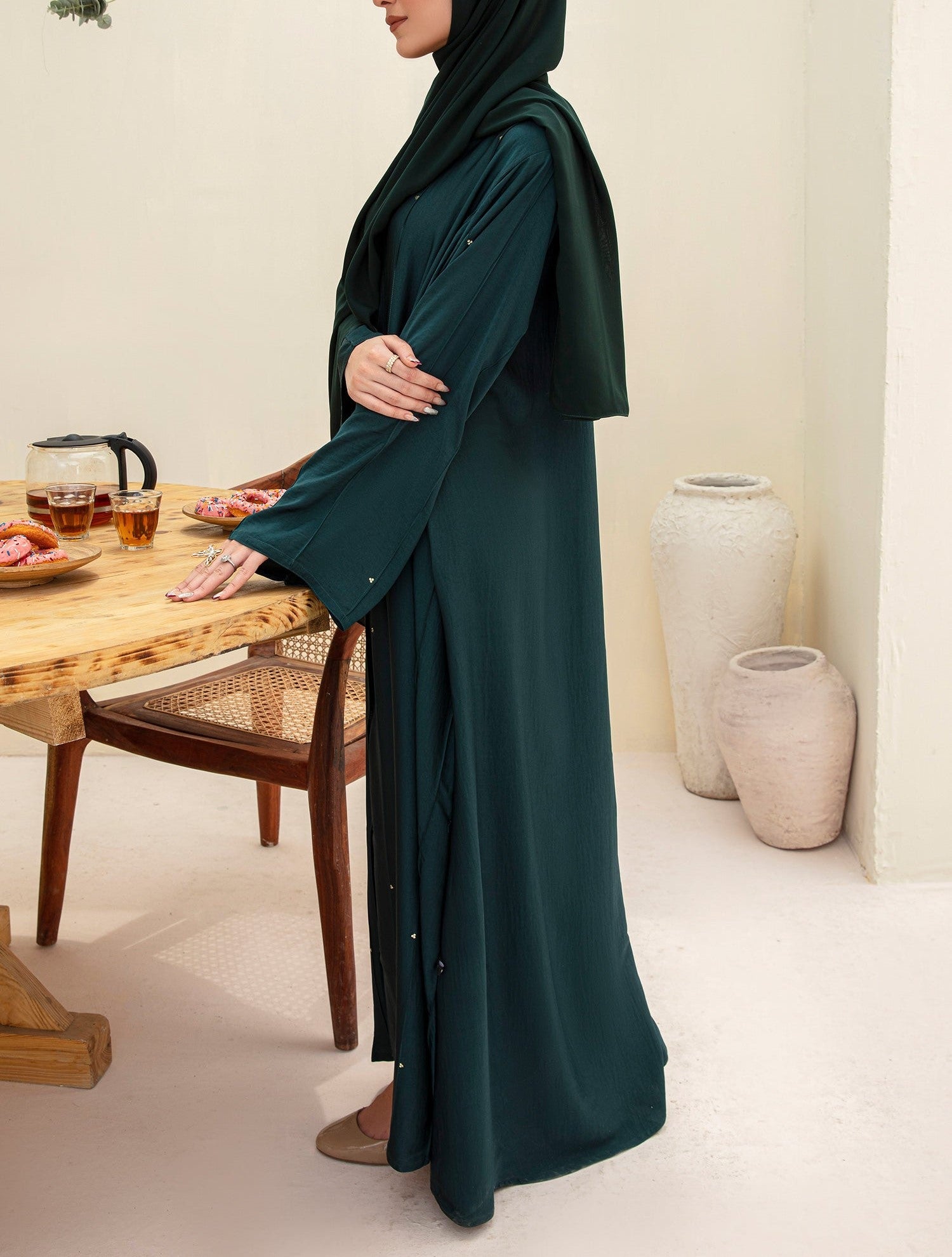 Sparkling Turkish Abaya - TwinkleLand