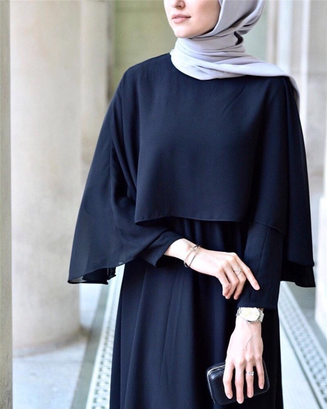 Butterfly Top Abaya - TwinkleLand